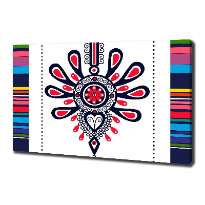 Foto quadro su tela Modello popolare polacco