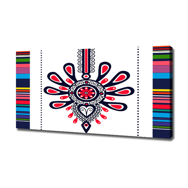 Foto quadro su tela Modello popolare polacco