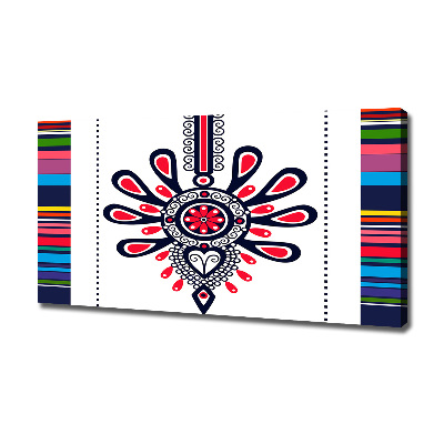 Foto quadro su tela Modello popolare polacco