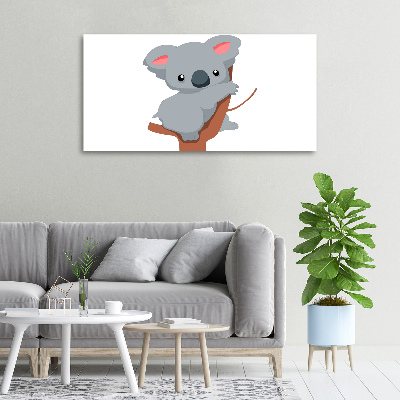 Foto quadro su tela Koala su un albero