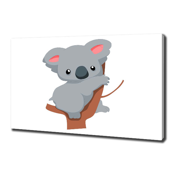 Foto quadro su tela Koala su un albero