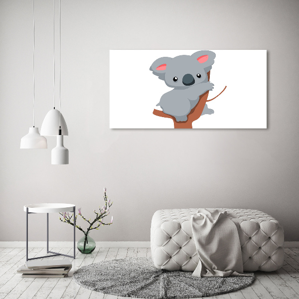 Foto quadro su tela Koala su un albero