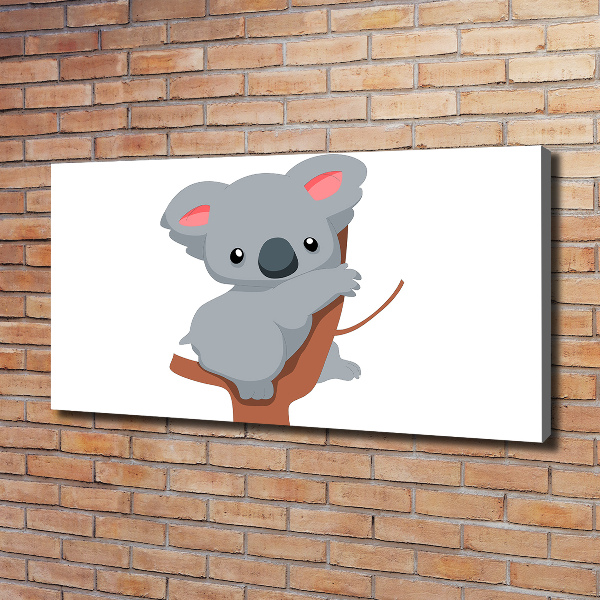 Foto quadro su tela Koala su un albero