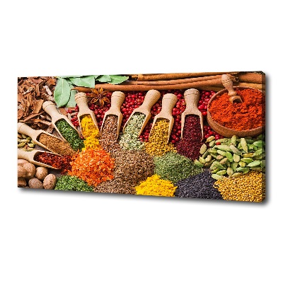 Foto quadro su tela Spezie colorate