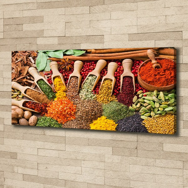 Foto quadro su tela Spezie colorate