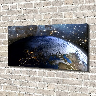 Quadro su tela Pianeta Terra