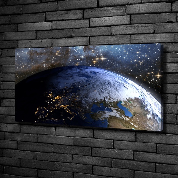 Quadro su tela Pianeta Terra