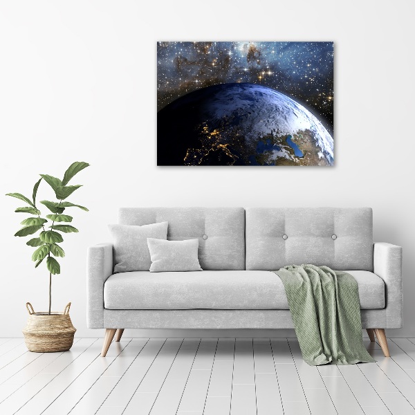 Quadro su tela Pianeta Terra