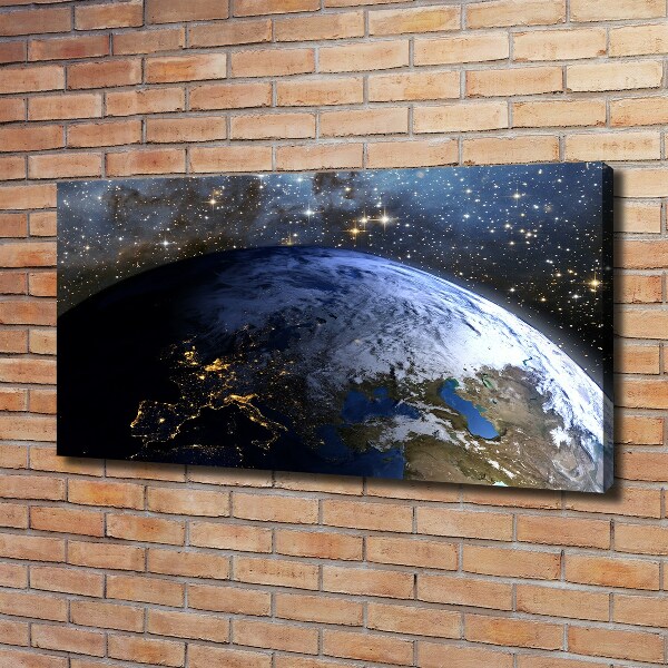 Quadro su tela Pianeta Terra