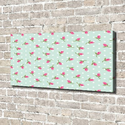 Quadro su tela Motivo a rose