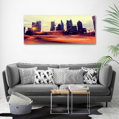 Quadro su tela Shanghai di notte