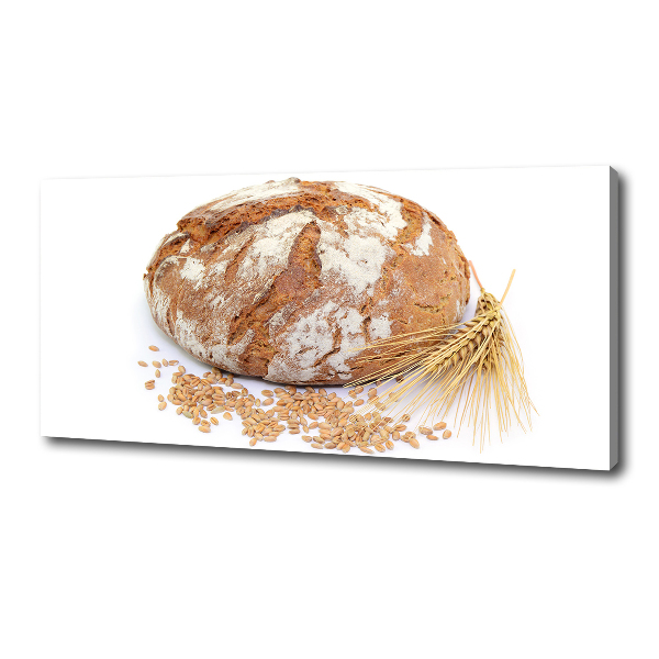 Quadro stampa su tela Pane e grano