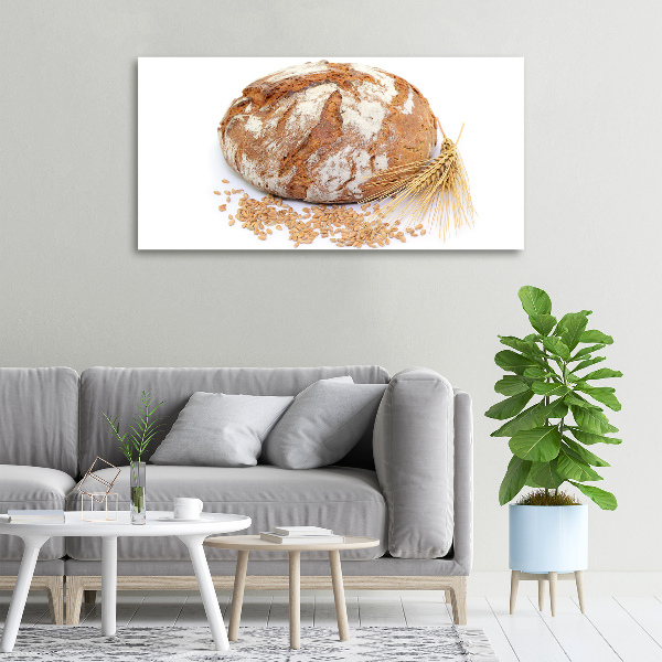 Quadro stampa su tela Pane e grano