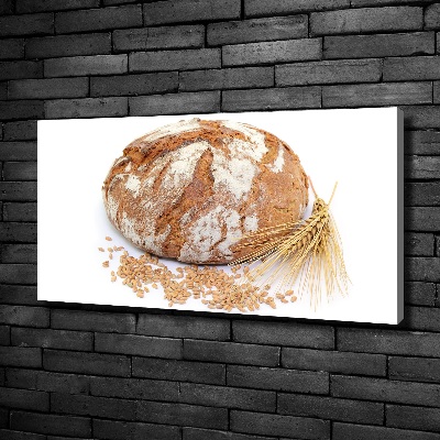 Quadro stampa su tela Pane e grano