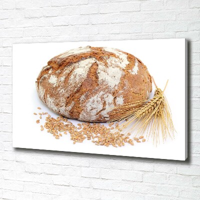 Quadro stampa su tela Pane e grano