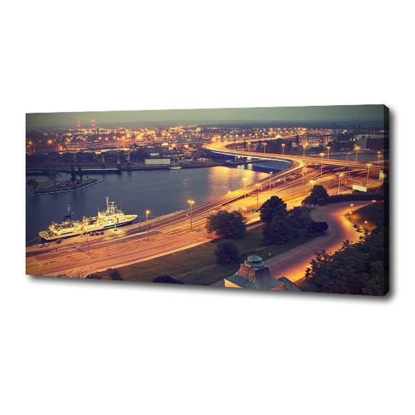 Quadro stampa su tela Stettino, Polonia