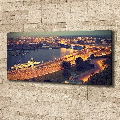 Quadro stampa su tela Stettino, Polonia