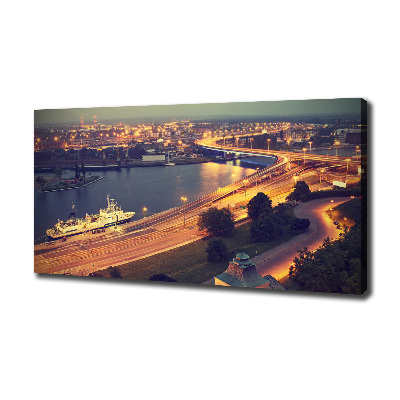 Quadro stampa su tela Stettino, Polonia