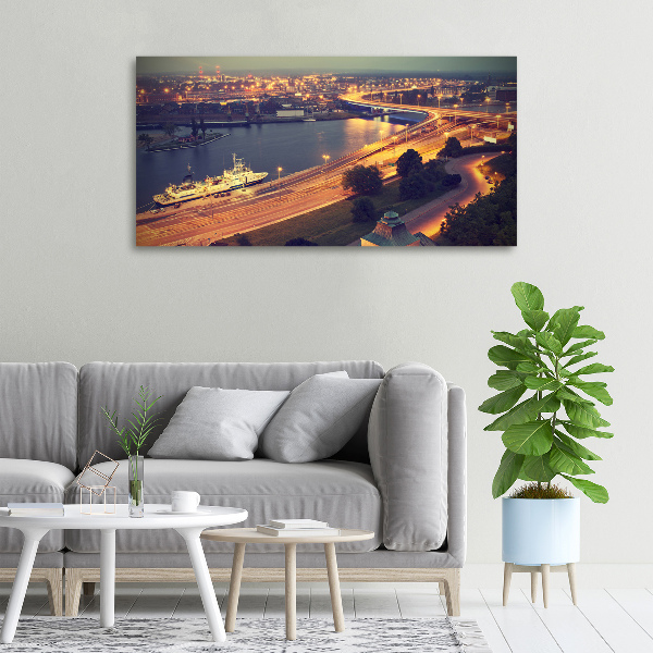 Quadro stampa su tela Stettino, Polonia
