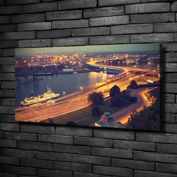 Quadro stampa su tela Stettino, Polonia