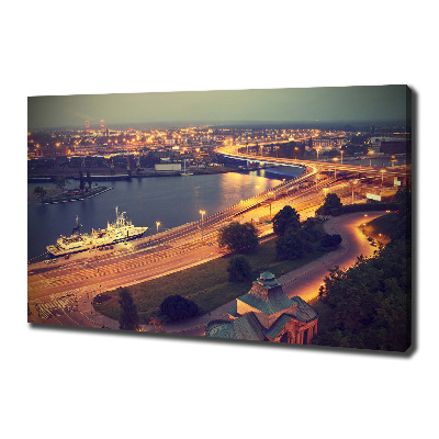 Quadro stampa su tela Stettino, Polonia