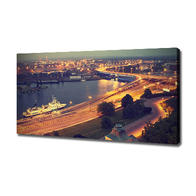 Quadro stampa su tela Stettino, Polonia