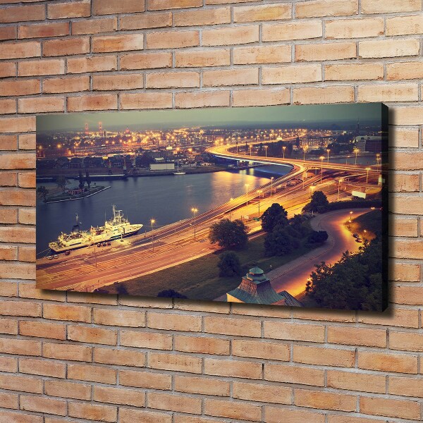 Quadro stampa su tela Stettino, Polonia