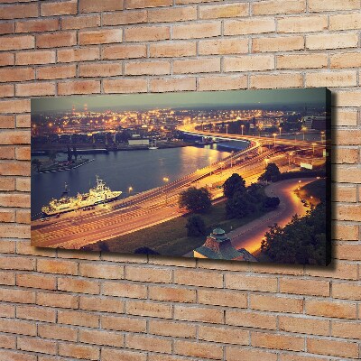 Quadro stampa su tela Stettino, Polonia