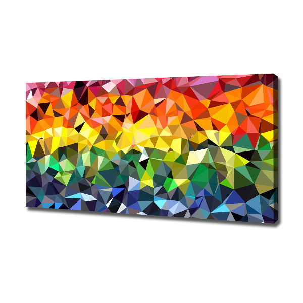 Quadro stampa su tela Sfondo geometrico