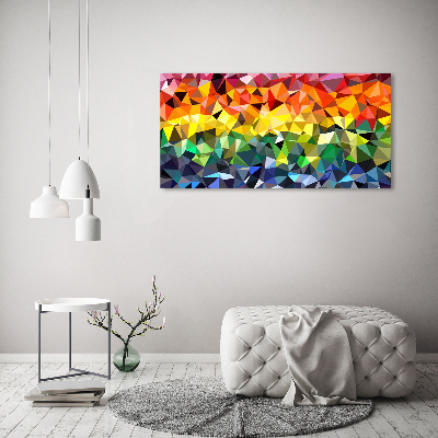 Quadro stampa su tela Sfondo geometrico