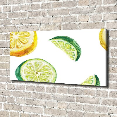 Quadro su tela Limone e lime