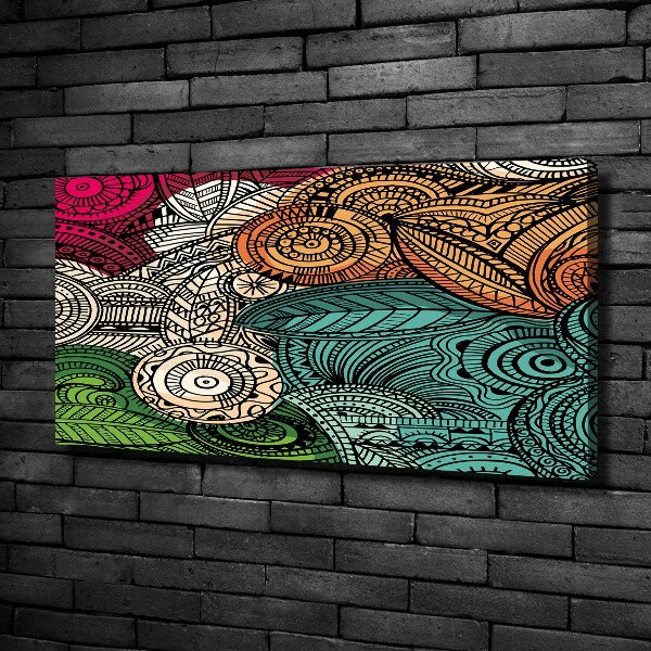 Quadro su tela Piume astratte