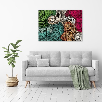 Quadro su tela Piume astratte