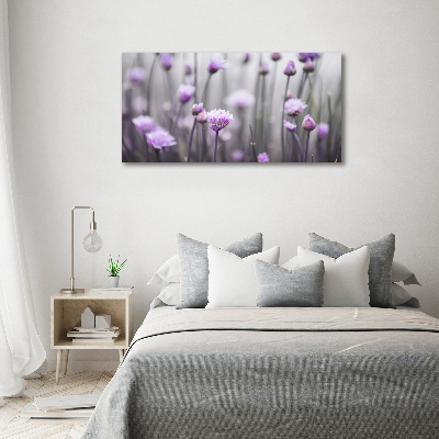 Foto quadro su tela Fiori di erba cipollina