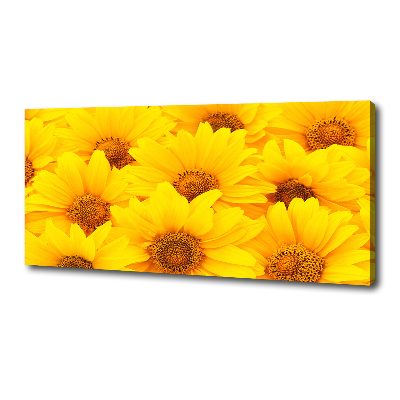 Quadro stampa su tela Girasoli