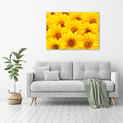 Quadro stampa su tela Girasoli