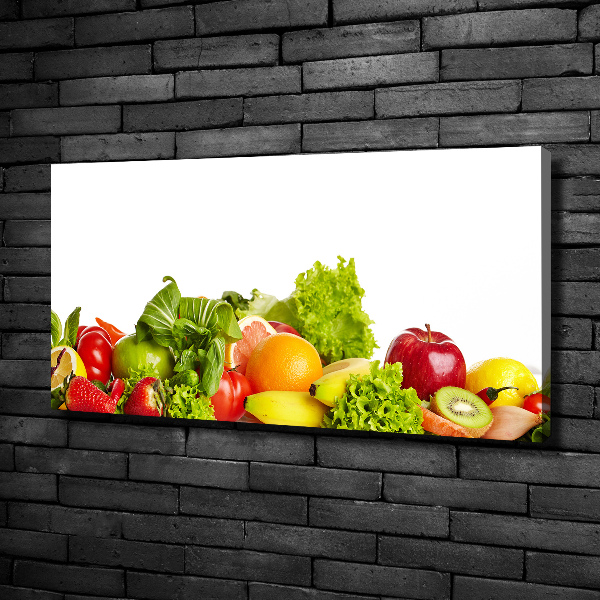 Foto quadro su tela Frutta e verdura