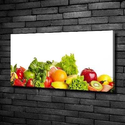 Foto quadro su tela Frutta e verdura