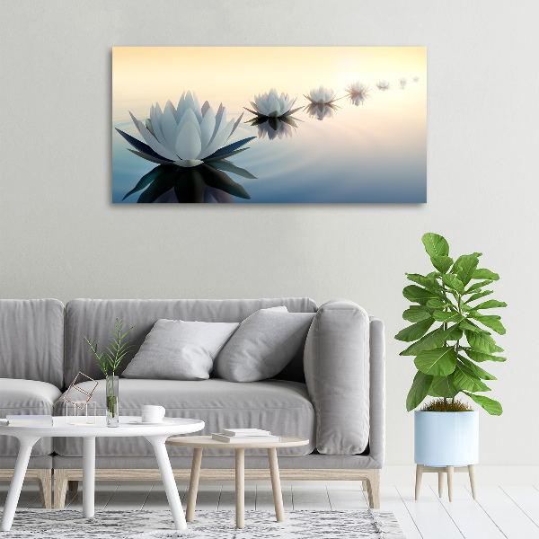 Quadro su tela Fiori di loto