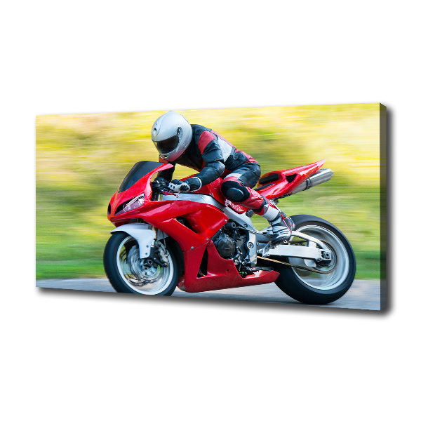 Foto quadro su tela Motocicletta