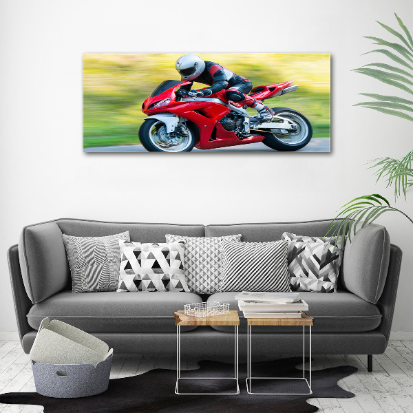 Foto quadro su tela Motocicletta