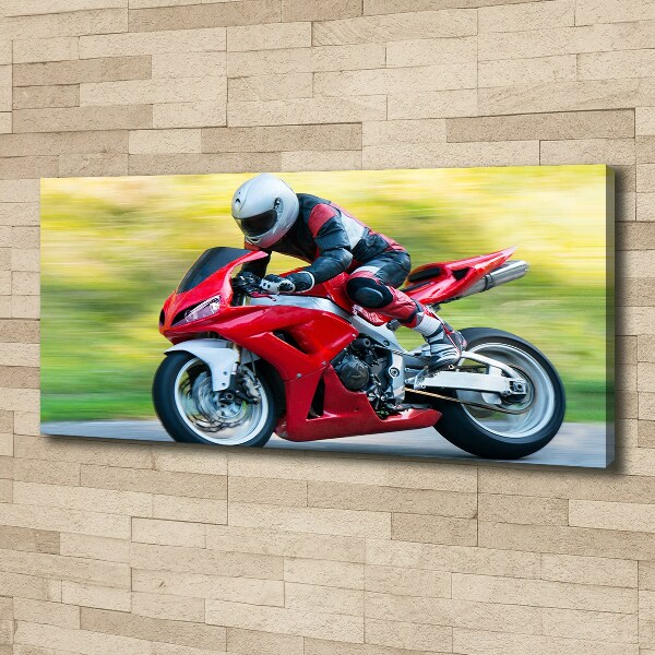 Foto quadro su tela Motocicletta