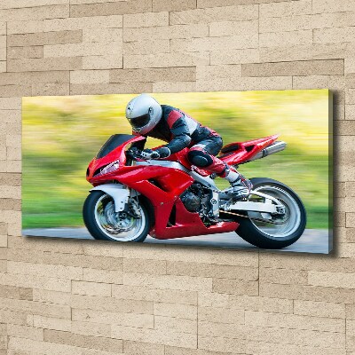 Foto quadro su tela Motocicletta