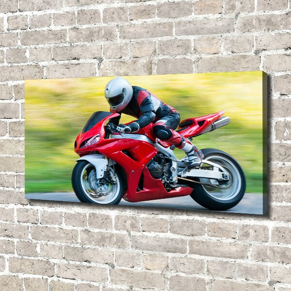 Foto quadro su tela Motocicletta