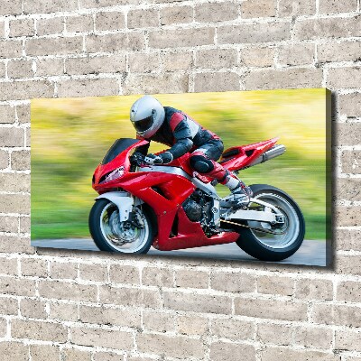 Foto quadro su tela Motocicletta