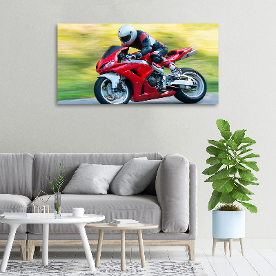Foto quadro su tela Motocicletta