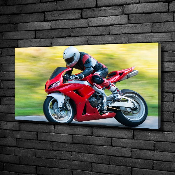 Foto quadro su tela Motocicletta