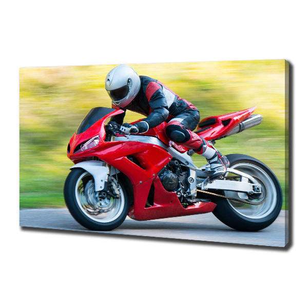 Foto quadro su tela Motocicletta