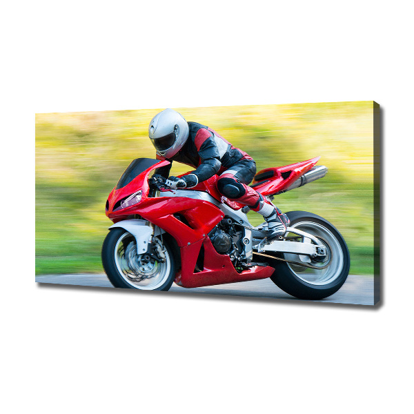 Foto quadro su tela Motocicletta