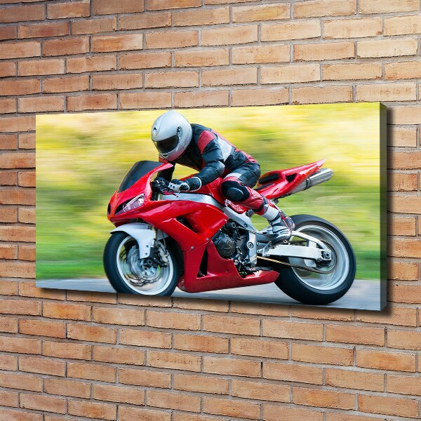Foto quadro su tela Motocicletta